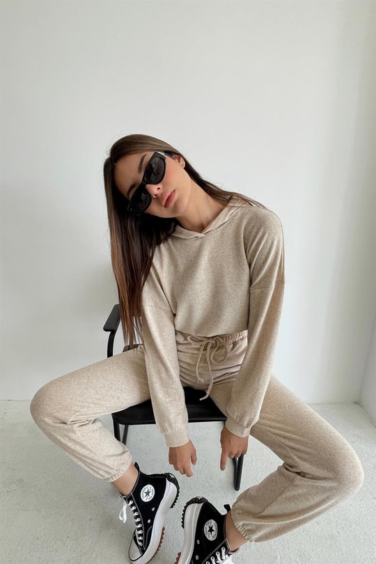 Triko Jogger Comfort Takım Taş