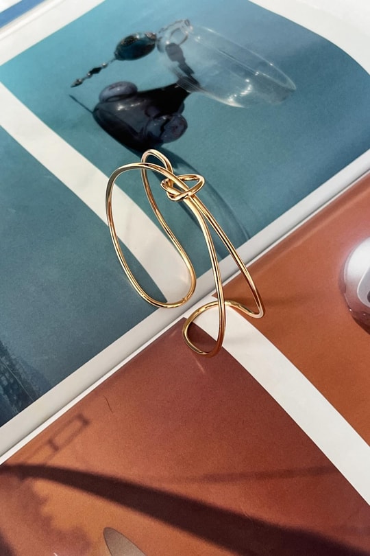 Düğüm Kol Aksesuarı Gold