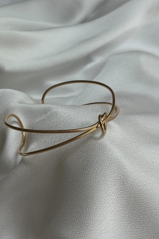 Düğüm Kol Aksesuarı Gold