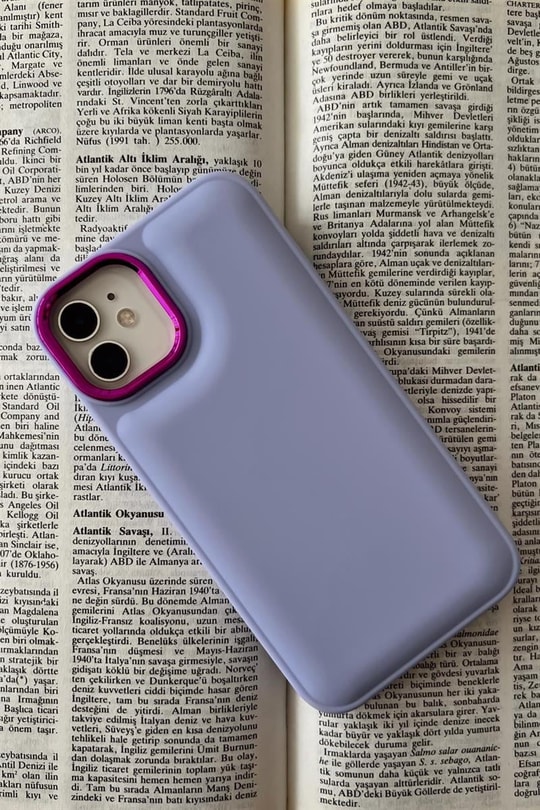 Logosuz Basic Telefon Kılıfı iPhone 11 Lila