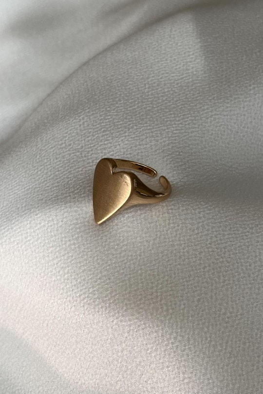 Love Pirinç Yüzük Gold