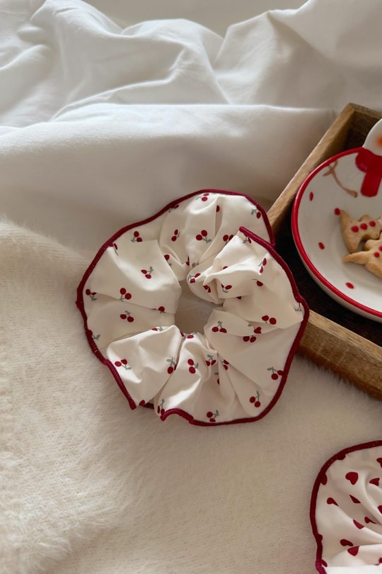 Cherry Saten Toka Renkli