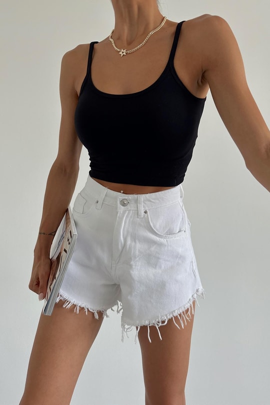Askılı Bralet Siyah