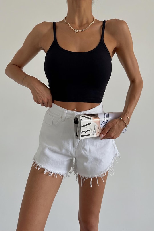 Askılı Bralet Siyah