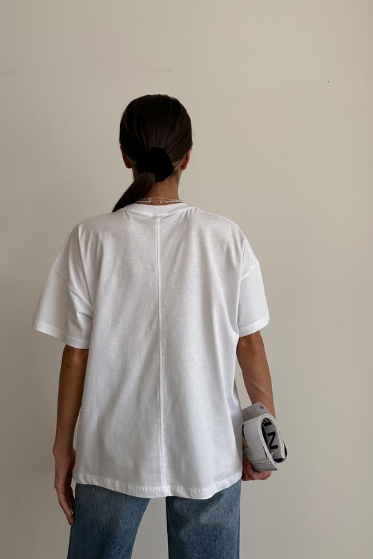 Harf Love Baskı Tshirt Yeşil