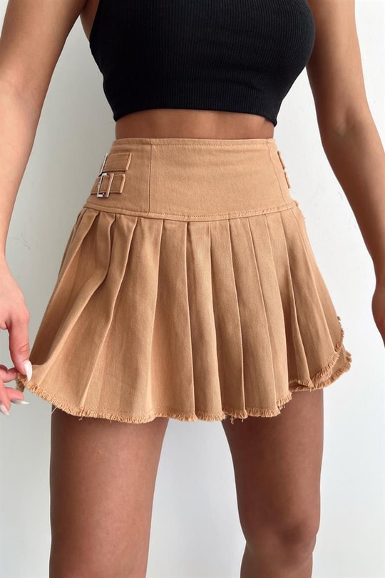 Kalın Askılı Crop Top Siyah
