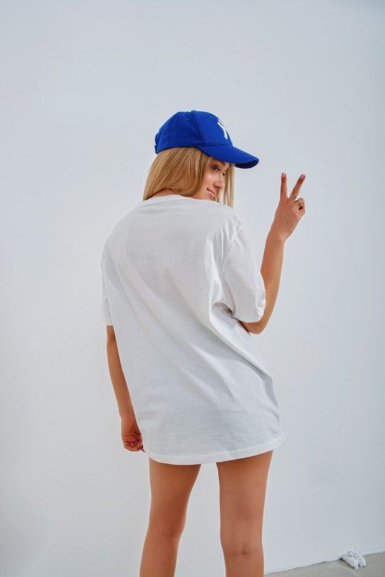 Brooklyn Oversize Tshirt Beyaz