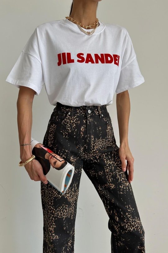 Jıl Sander Tshirt Kırmızı