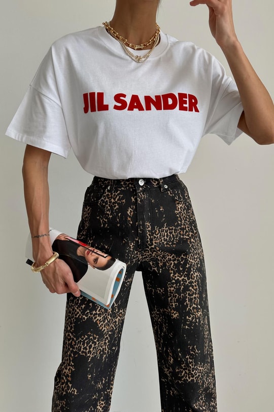 Jıl Sander Tshirt Kırmızı