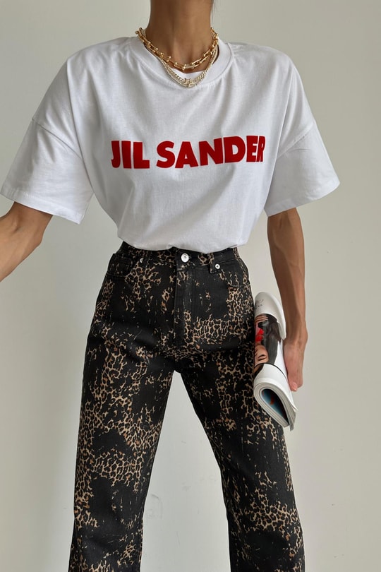 Jıl Sander Tshirt Kırmızı