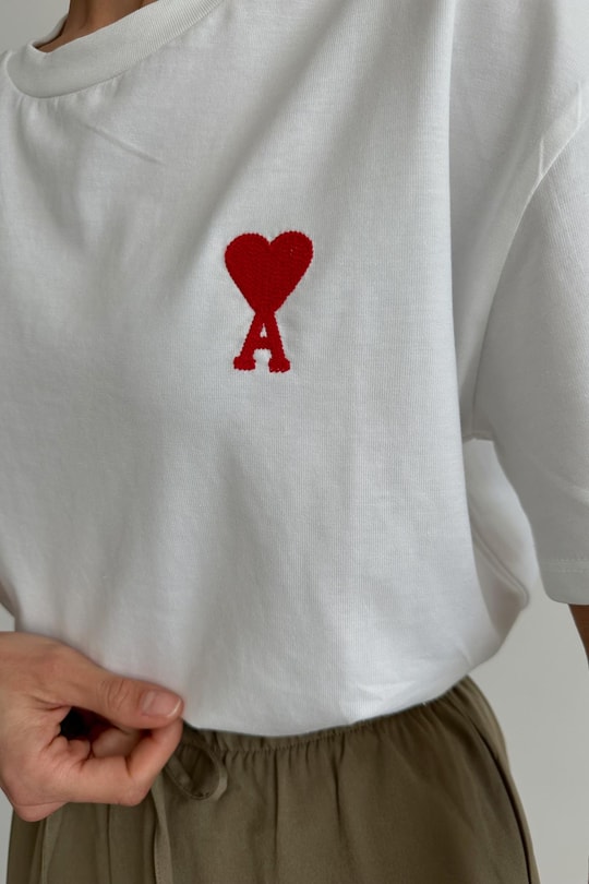 Mini Heart Tshırt Beyaz