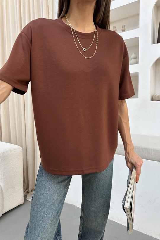 Oversize Modal Tshirt Taba