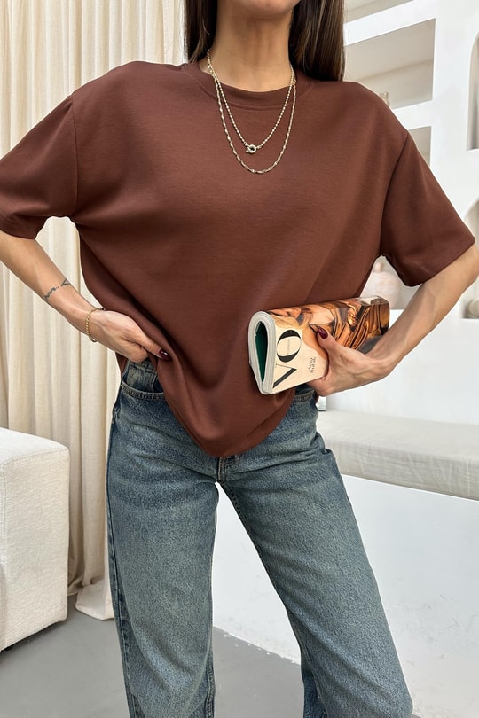 Oversize Modal Tshirt Taba