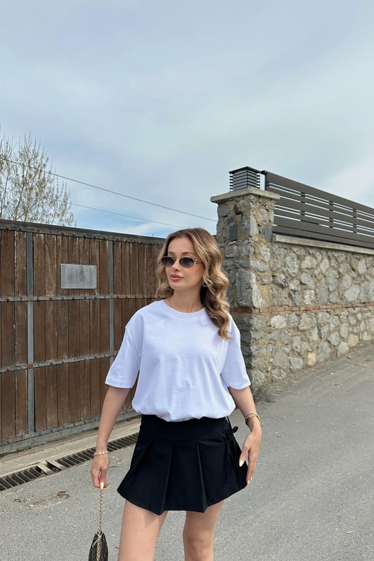 Premium Basic Tshirt Beyaz
