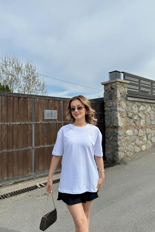 Premium Basic Tshirt Beyaz