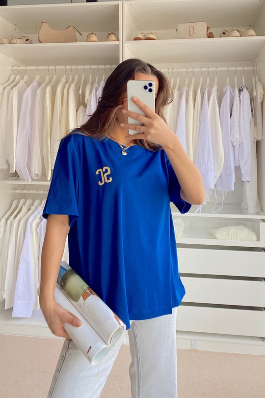 Sc Oversize Tshirt Saks Mavisi