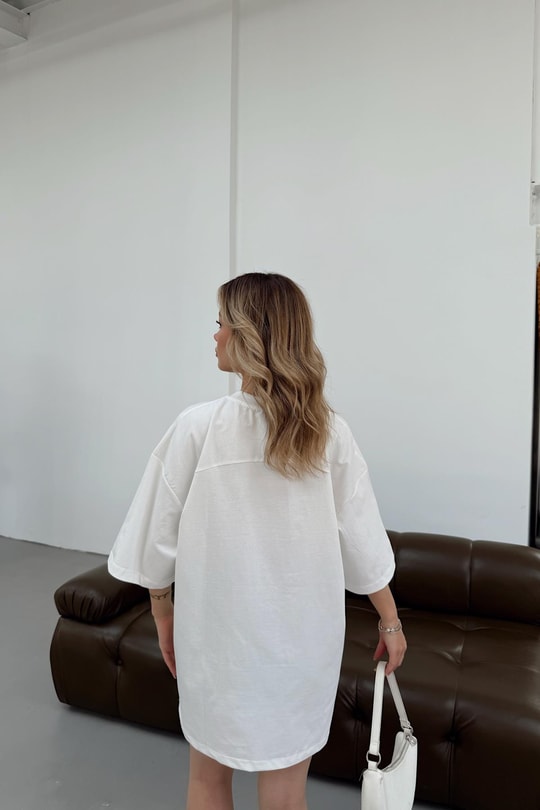 Your Words Here Tshirt Beyaz
