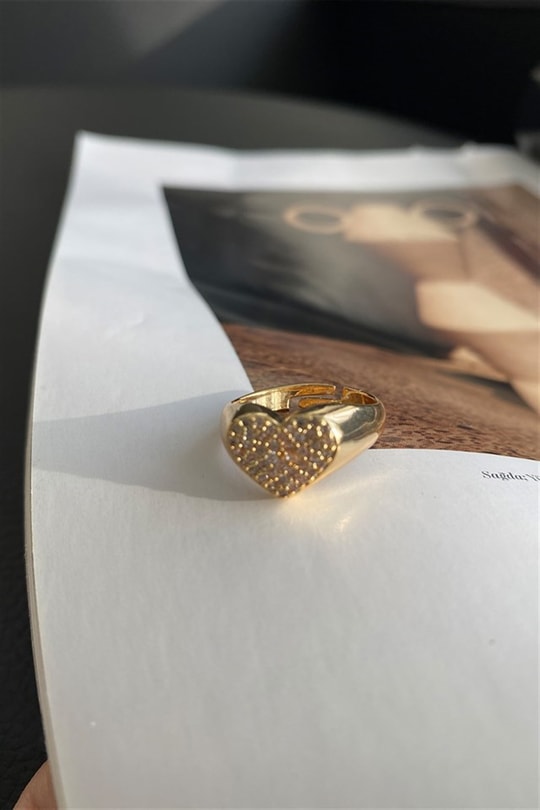 Shiny Kalp Yüzük Gold