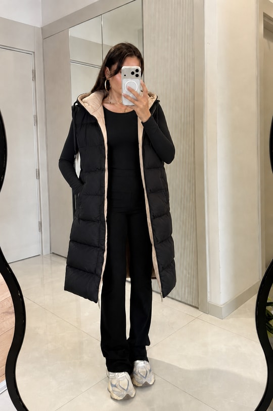 Krizia Çift Taraflı Şişme Mont 