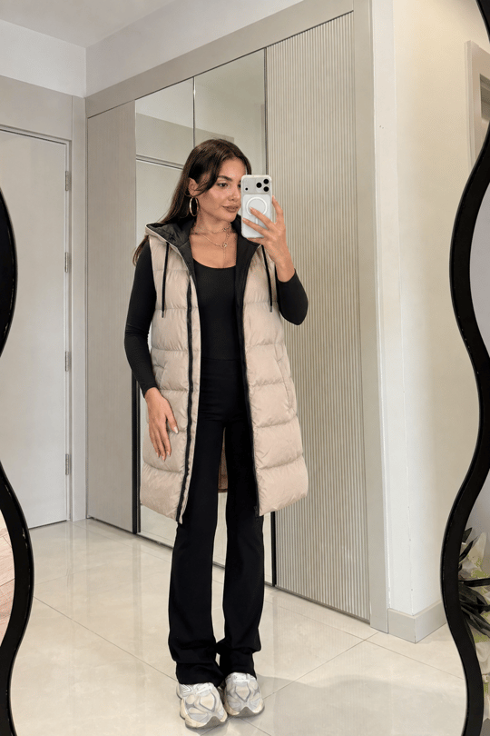 Krizia Çift Taraflı Şişme Mont 