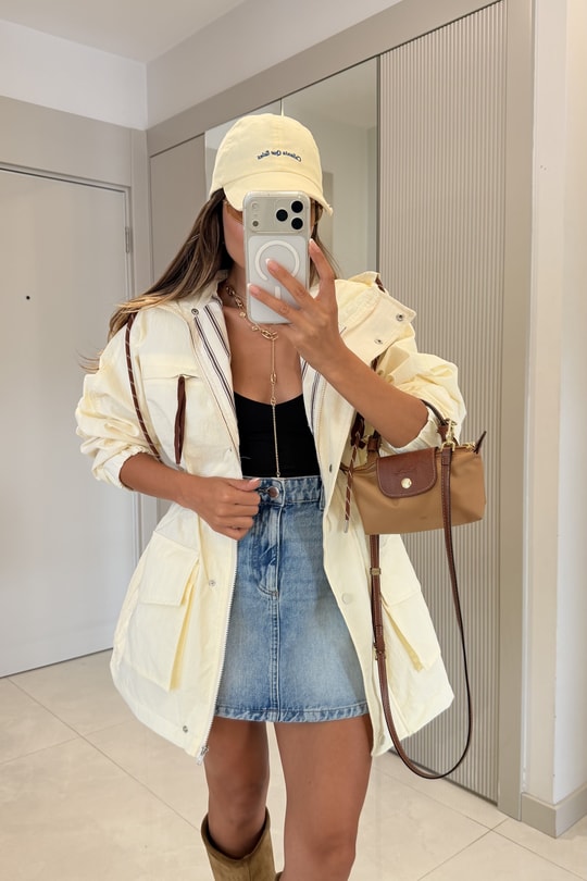 Raine Oversize Kapüşonlu Yağmurluk
