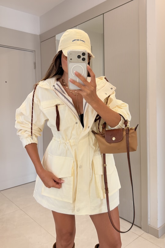 Raine Oversize Kapüşonlu Yağmurluk