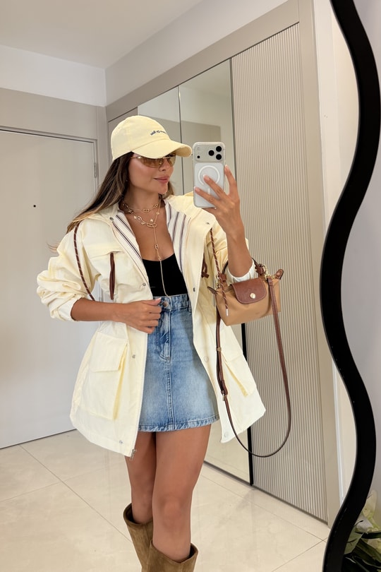 Raine Oversize Kapüşonlu Yağmurluk