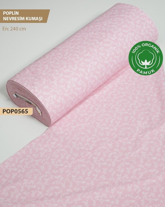 %100 Pamuk Poplin Nevresim Kumaşı En 240 cm-POP0565-65POP0565