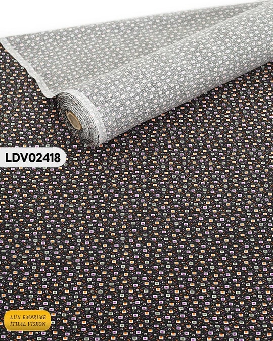 Dar En Pamuk Viskon Kumaş ( TEK EN ) 90cm-LDV02418LDV02418
