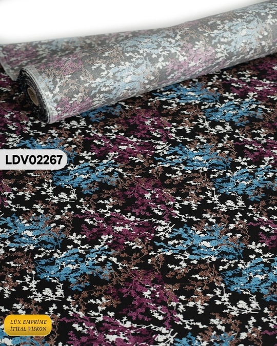 Dar En Pamuk Viskon Kumaş ( TEK EN ) 90cm-LDV02267LDV02267