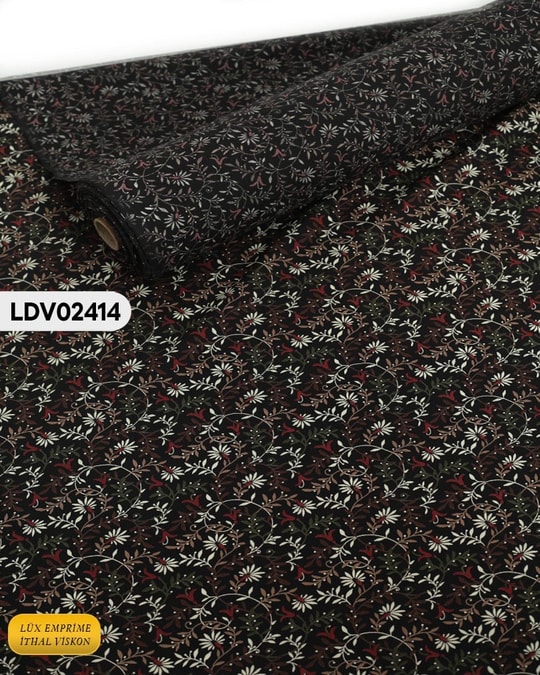 Dar En Pamuk Viskon Kumaş ( TEK EN ) 90cm-LDV02414LDV02414