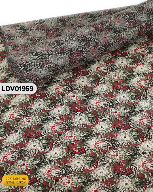 Dar En Pamuk Viskon Kumaş ( TEK EN ) 90cm-LDV01959LDV01959