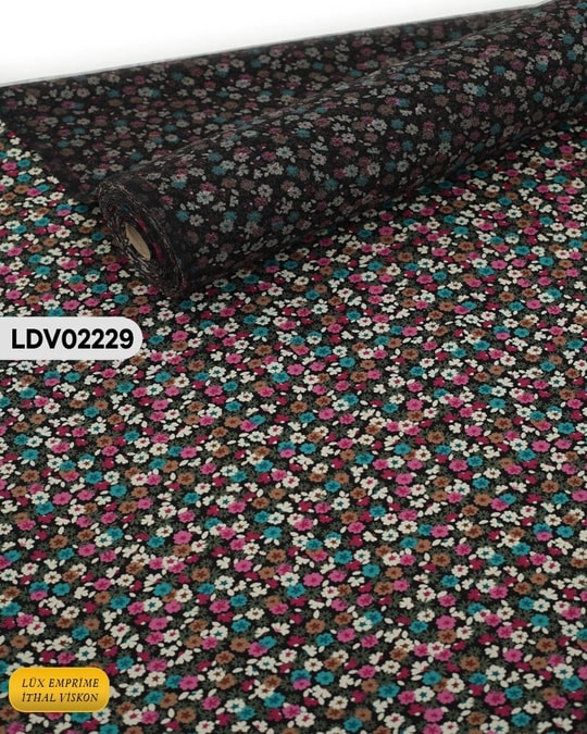 Dar En Pamuk Viskon Kumaş ( TEK EN ) 90cm-LDV02229LDV02229