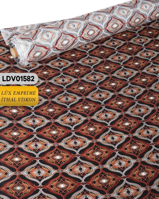 Dar En Pamuk Viskon Kumaş ( TEK EN ) 90cm-LDV01582LDV01582