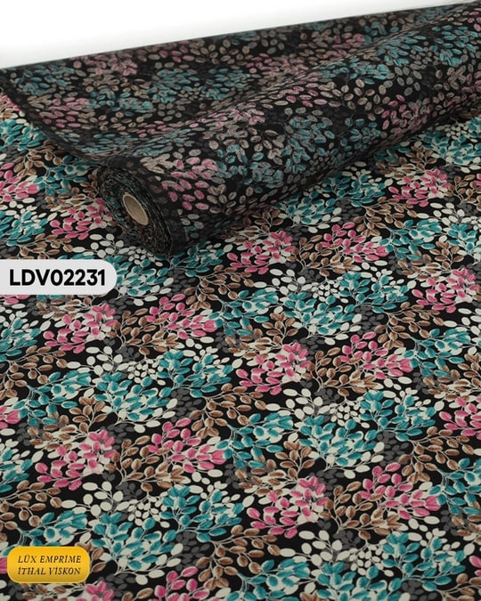 Dar En Pamuk Viskon Kumaş ( TEK EN ) 90cm-LDV02231LDV02231