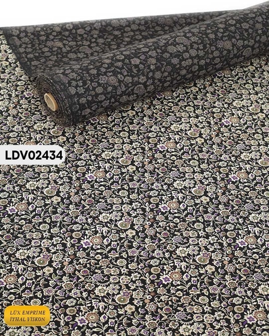 Dar En Pamuk Viskon Kumaş ( TEK EN ) 90cm-LDV02434LDV02434