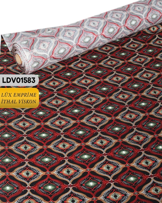 Dar En Pamuk Viskon Kumaş ( TEK EN ) 90cm-LDV01583LDV01583