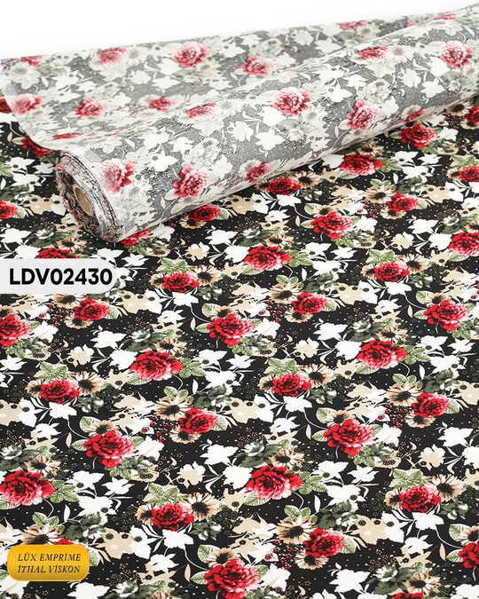 Dar En Pamuk Viskon Kumaş ( TEK EN ) 90cm-LDV02430LDV02430