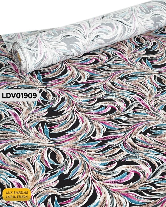 Dar En Pamuk Viskon Kumaş ( TEK EN ) 90cm-LDV01909LDV01909