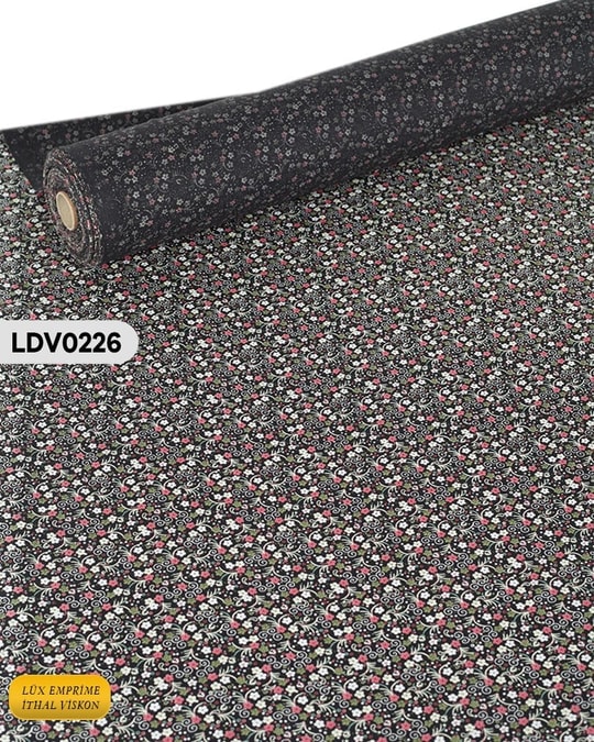 Dar En Pamuk Viskon Kumaş ( TEK EN ) 90cm-LDV0226LDV0226