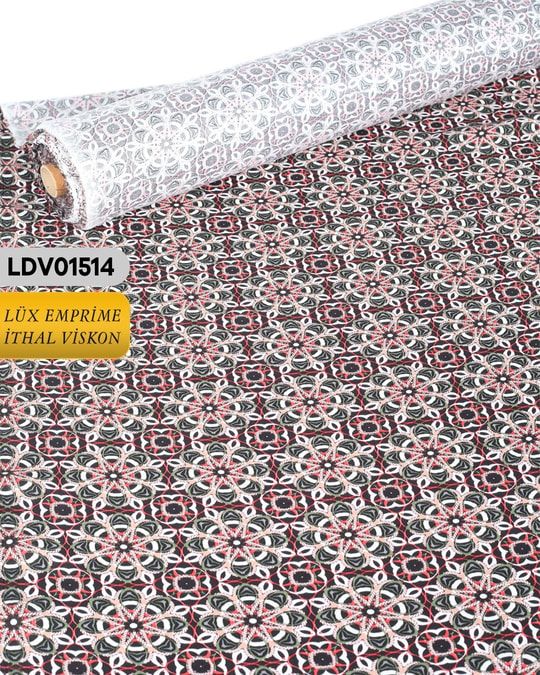 Dar En Pamuk Viskon Kumaş ( TEK EN ) 90cm-LDV01514LDV01514
