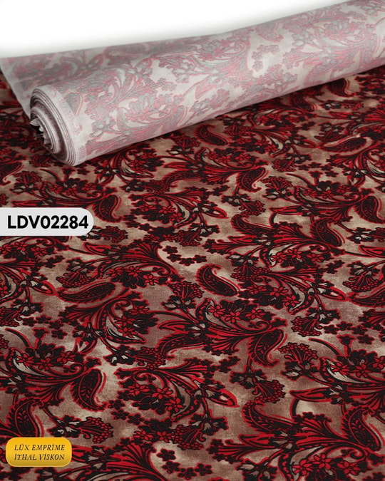 Dar En Pamuk Viskon Kumaş ( TEK EN ) 90cm-LDV02284LDV02284
