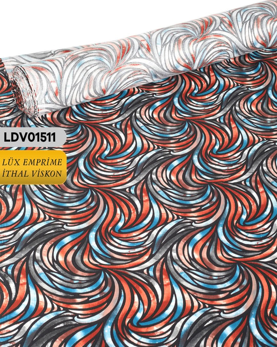Dar En Pamuk Viskon Kumaş ( TEK EN ) 90cm-LDV01511LDV01511