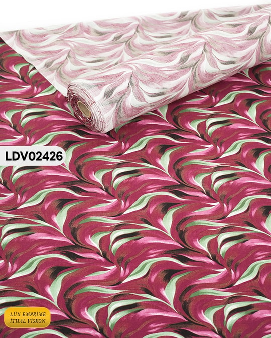 Dar En Pamuk Viskon Kumaş ( TEK EN ) 90cm-LDV02426LDV02426