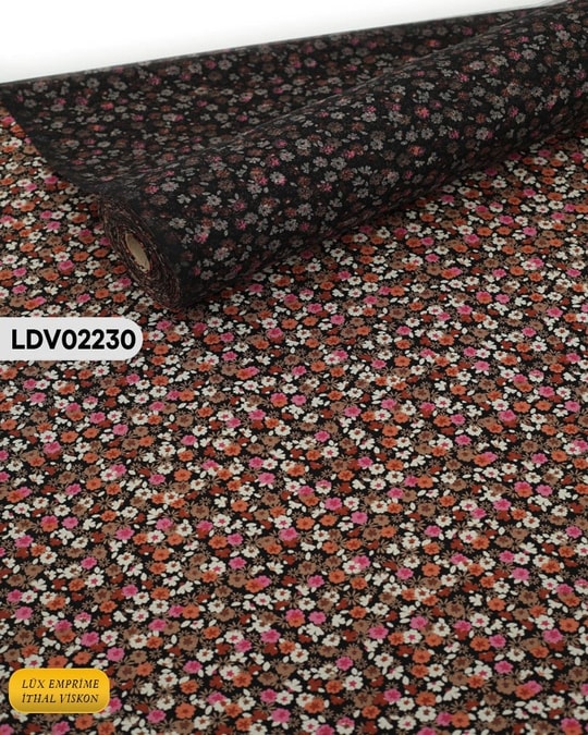 Dar En Pamuk Viskon Kumaş ( TEK EN ) 90cm-LDV02230LDV02230