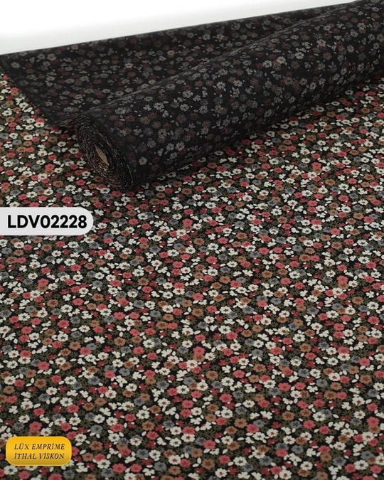 Dar En Pamuk Viskon Kumaş ( TEK EN ) 90cm-LDV02228LDV02228