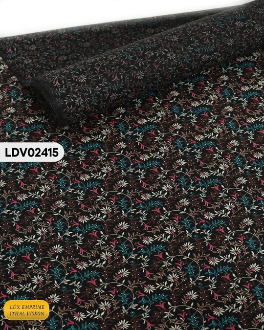 Dar En Pamuk Viskon Kumaş ( TEK EN ) 90cm-LDV02415LDV02415
