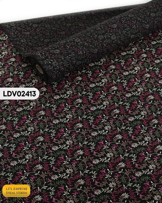 Dar En Pamuk Viskon Kumaş ( TEK EN ) 90cm-LDV02413LDV02413