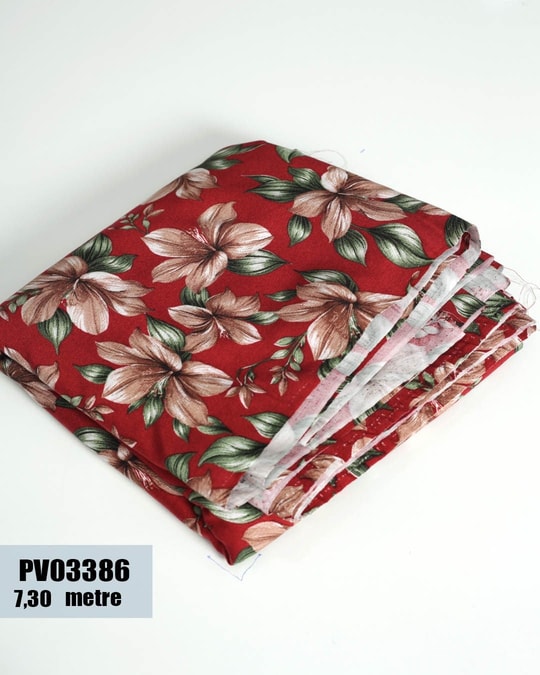 Dar En Pamuk Viskon Parça Kumaş PV03386-386PV03386