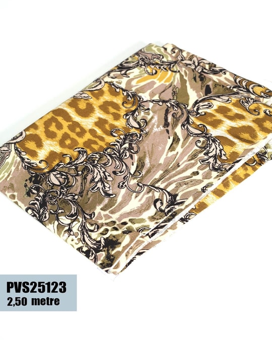 Dar En Pamuk Viskon Parça Kumaş PVS25123-123PVS25123